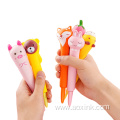 Student Stationery Cartoon Kids Soft Decompress Gel Pen